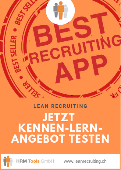 Lean Recruiting - Best Recruiting App - Jetzt Kennenlern-Angebot testen